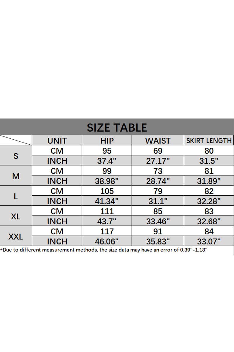 CWBLS0432_ELEGANT SOLID COLOR A-LINE SATIN SKIRT