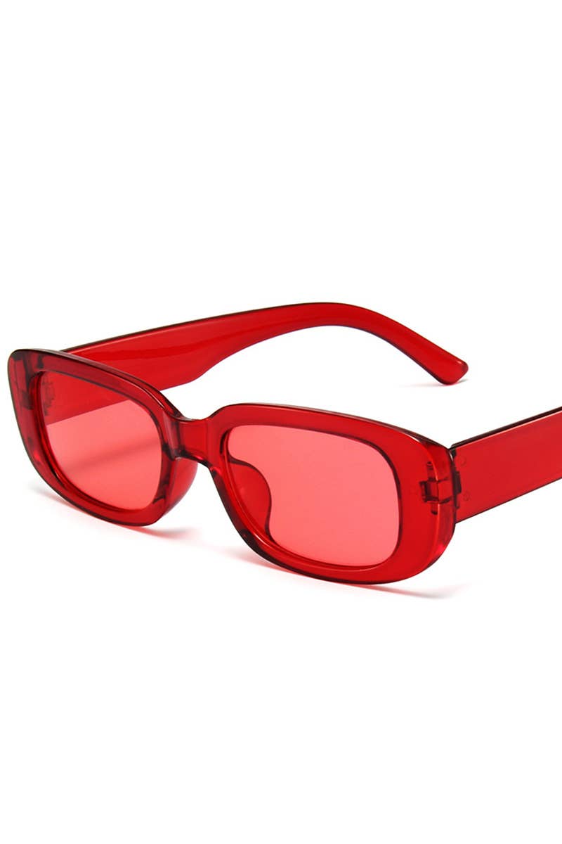 Trendy Small Square Sunglasses for Women, UV400