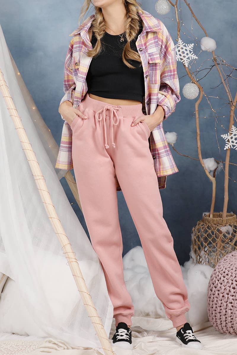 CWBLP264-P_WAIST JOGGERS PANTS INCASUAL ELASTIC WITH POCKETS