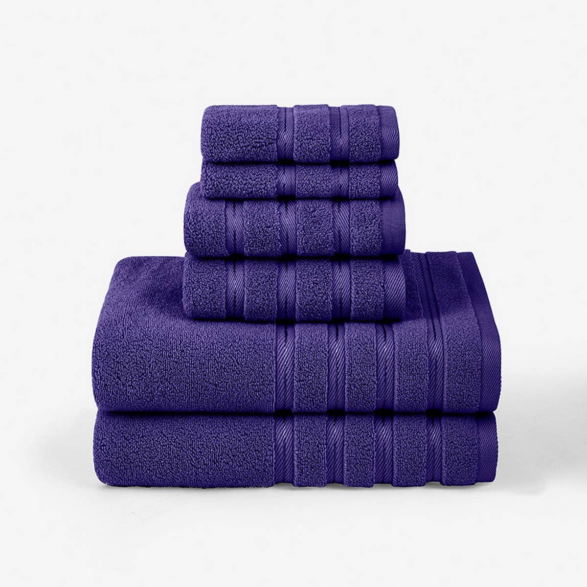 SIX-PIECE SOFT ABSORBENT FACE AND BATH TOWEL SET_CWMM2283