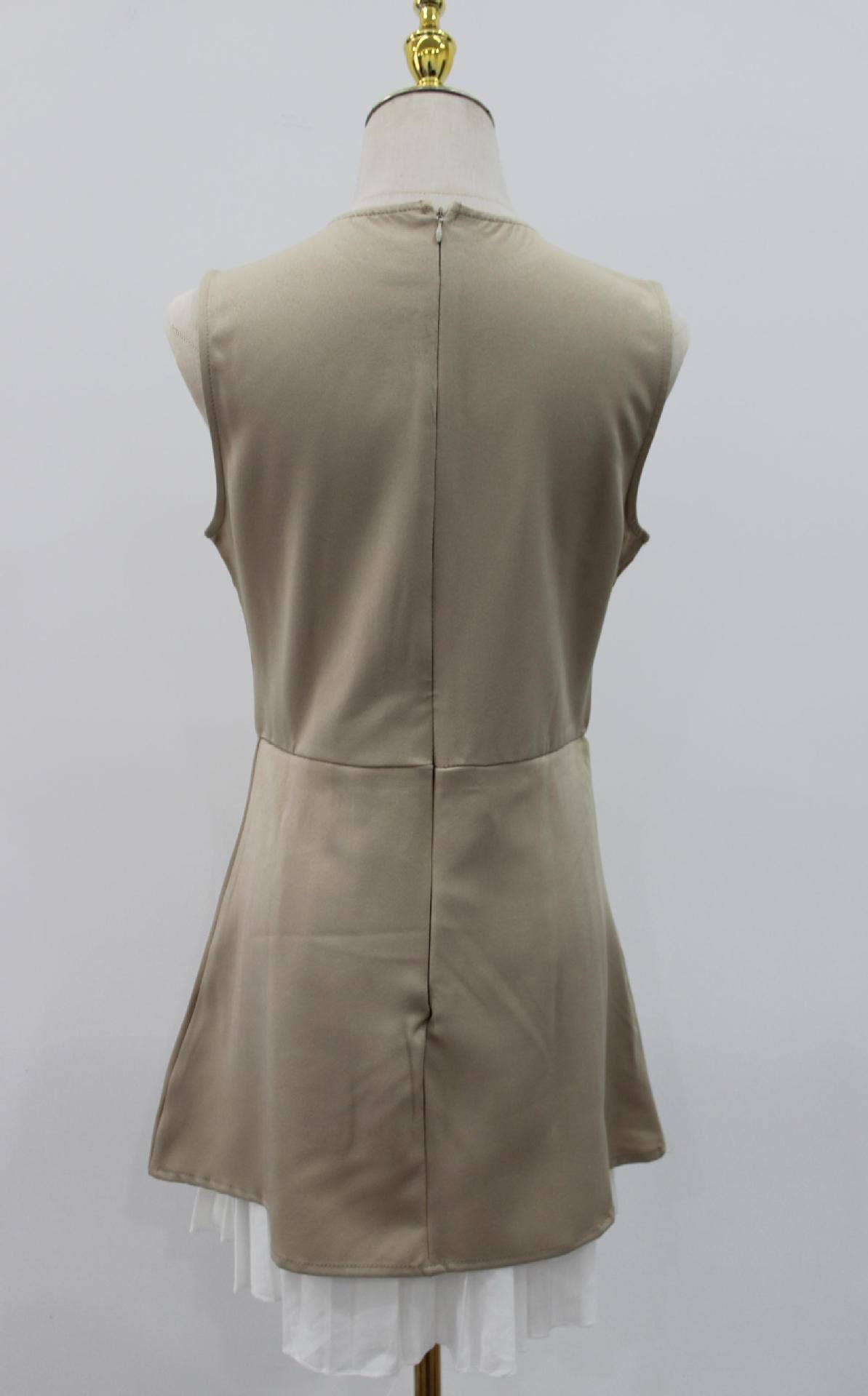 PERSONALIZED PATCHWORK PLEATED HEM SHORT DRESS