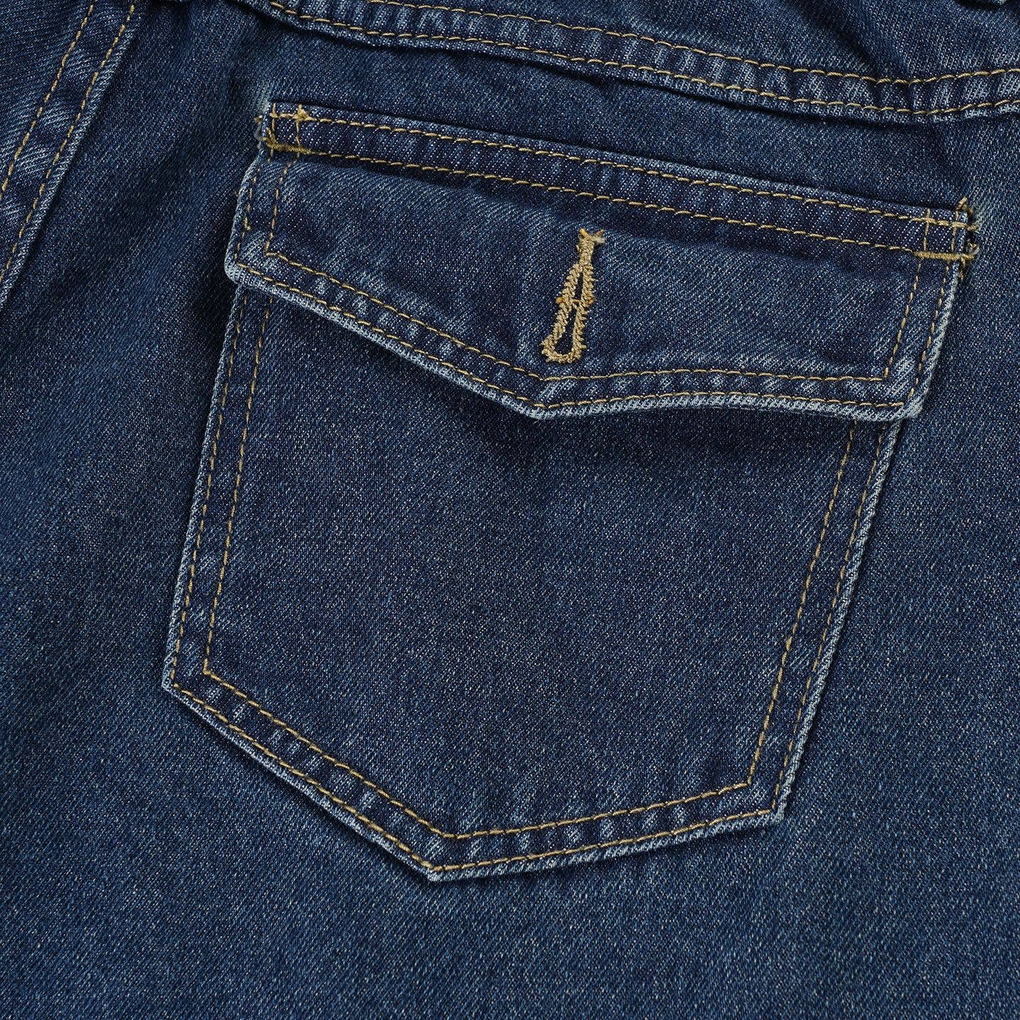 Low-waisted slightly flared jeans,casual jeans