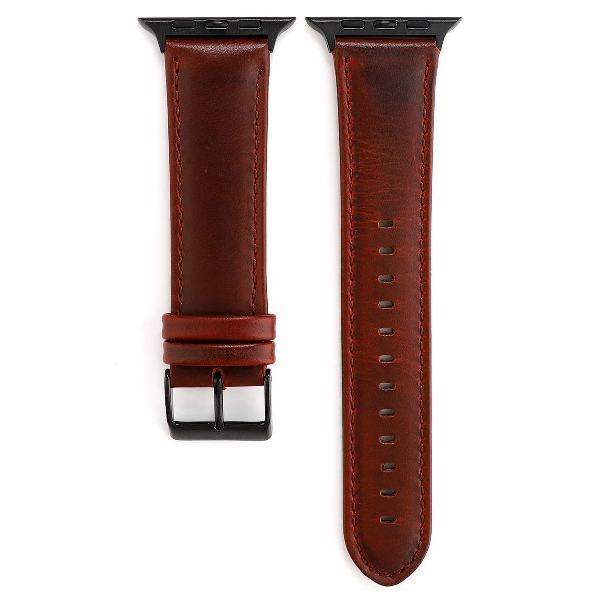 IWATCH7-1 SE CRAZY HORSE WAX LEATHER STRAP
