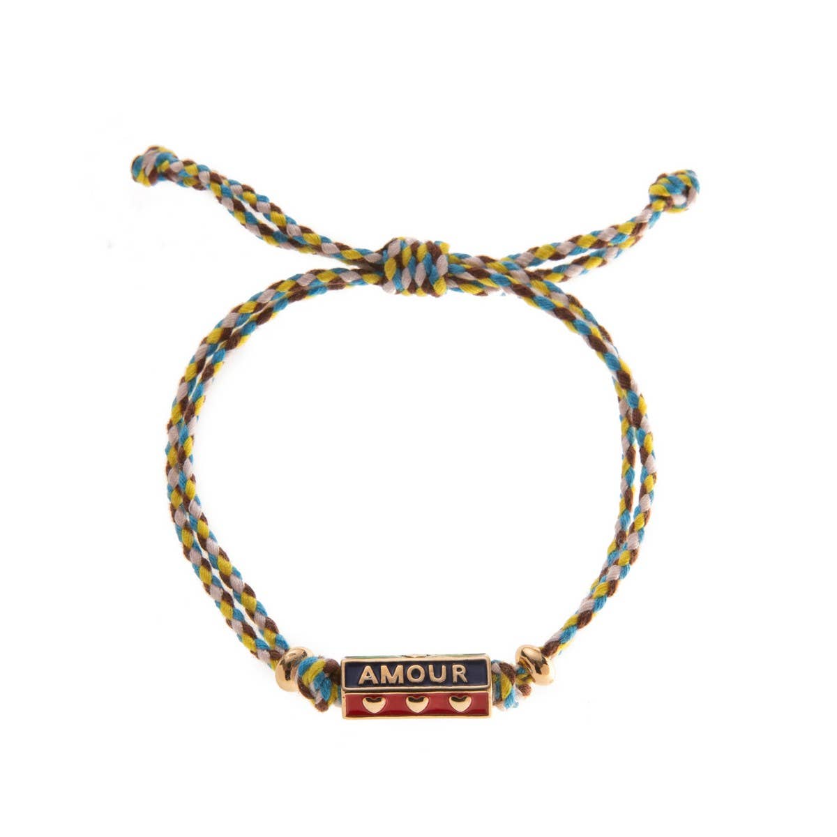 Boho Colorful LOVE Pendant ??Gold Plated Jewelry_CWMM6967