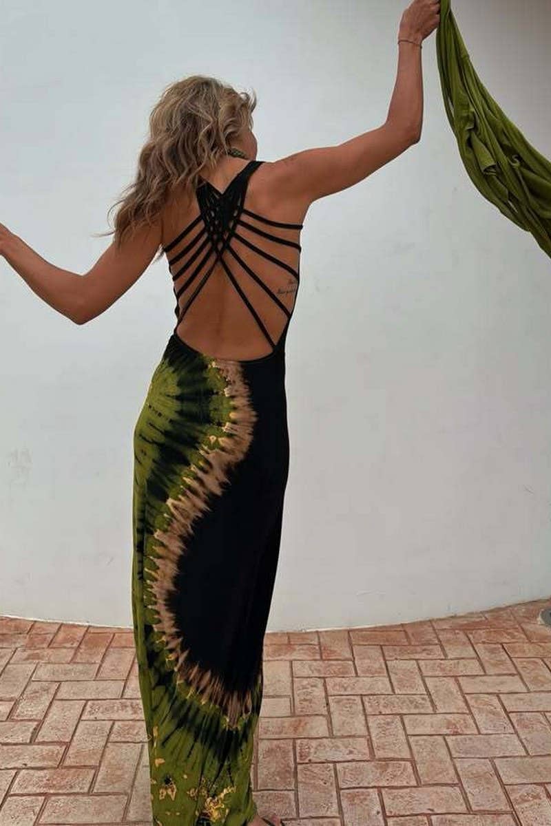 CWDMD5914_SUMMER BACKLESS STRAPPY SLIM SEXY DRESS