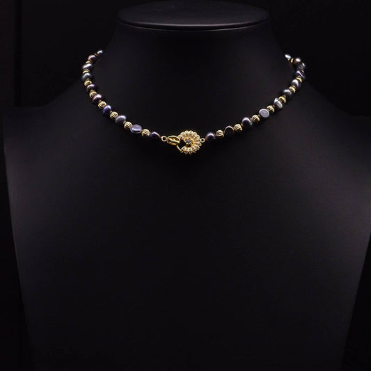 WOMEN'S ALL-MATCH NICHE NATURAL PEARL NECKLACE