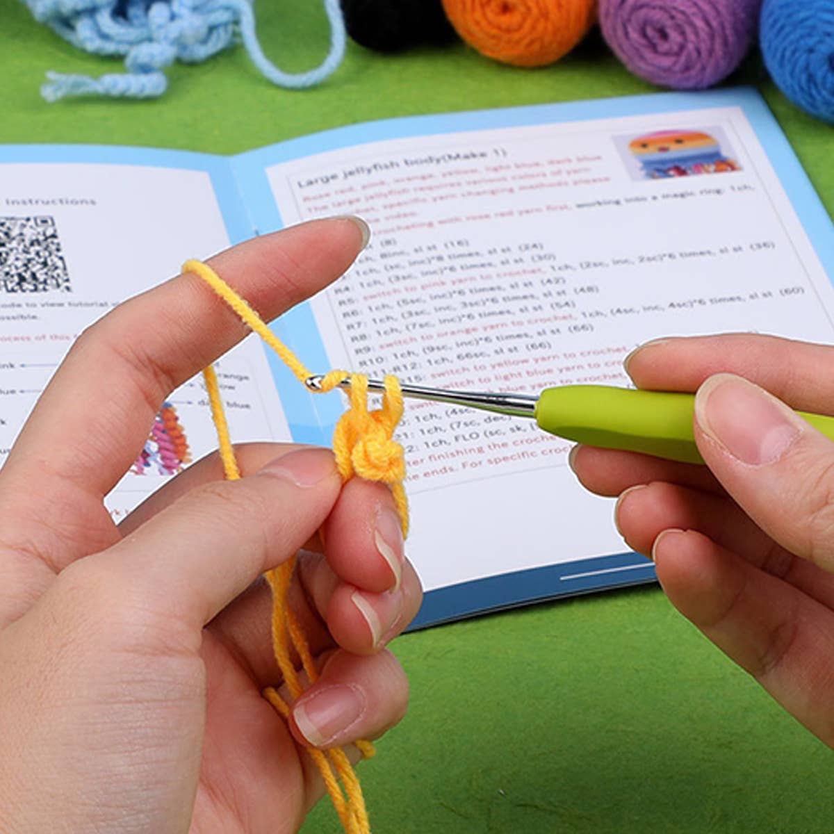 NEW DIY WOOLEN DOLL CROCHET MATERIAL PACKAGE