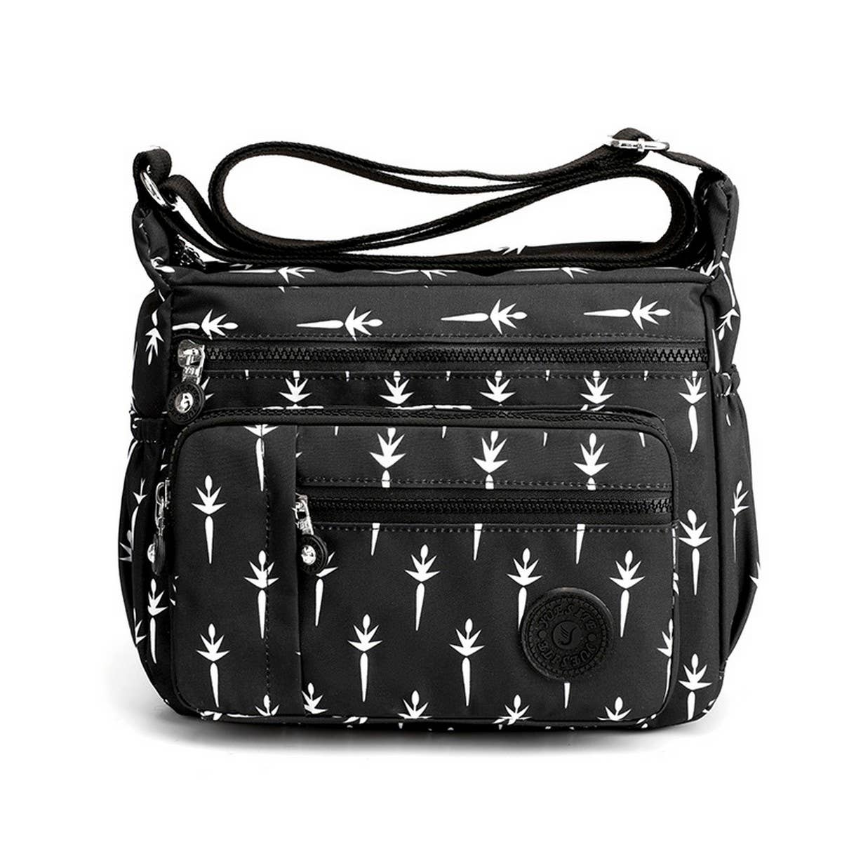 SIMPLE FASHIONABLE NYLON CROSSBODY SHOULDER BAG_CWASC1734