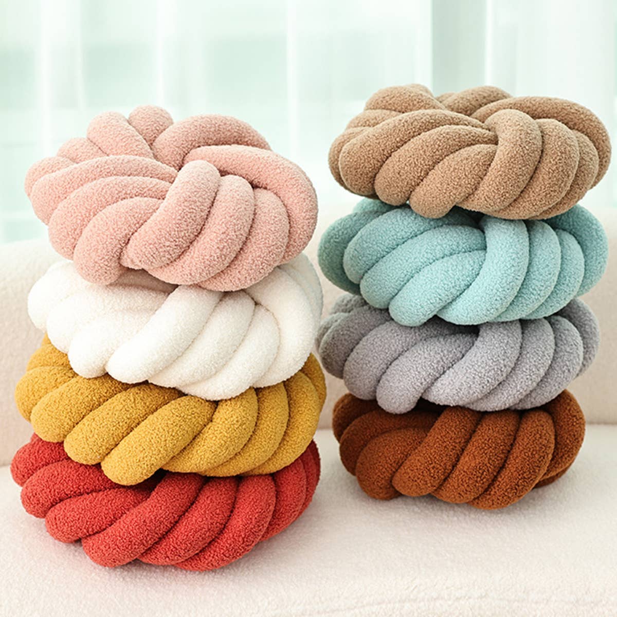 HANDMADE WOVEN LAMB PILLOW CUSHION