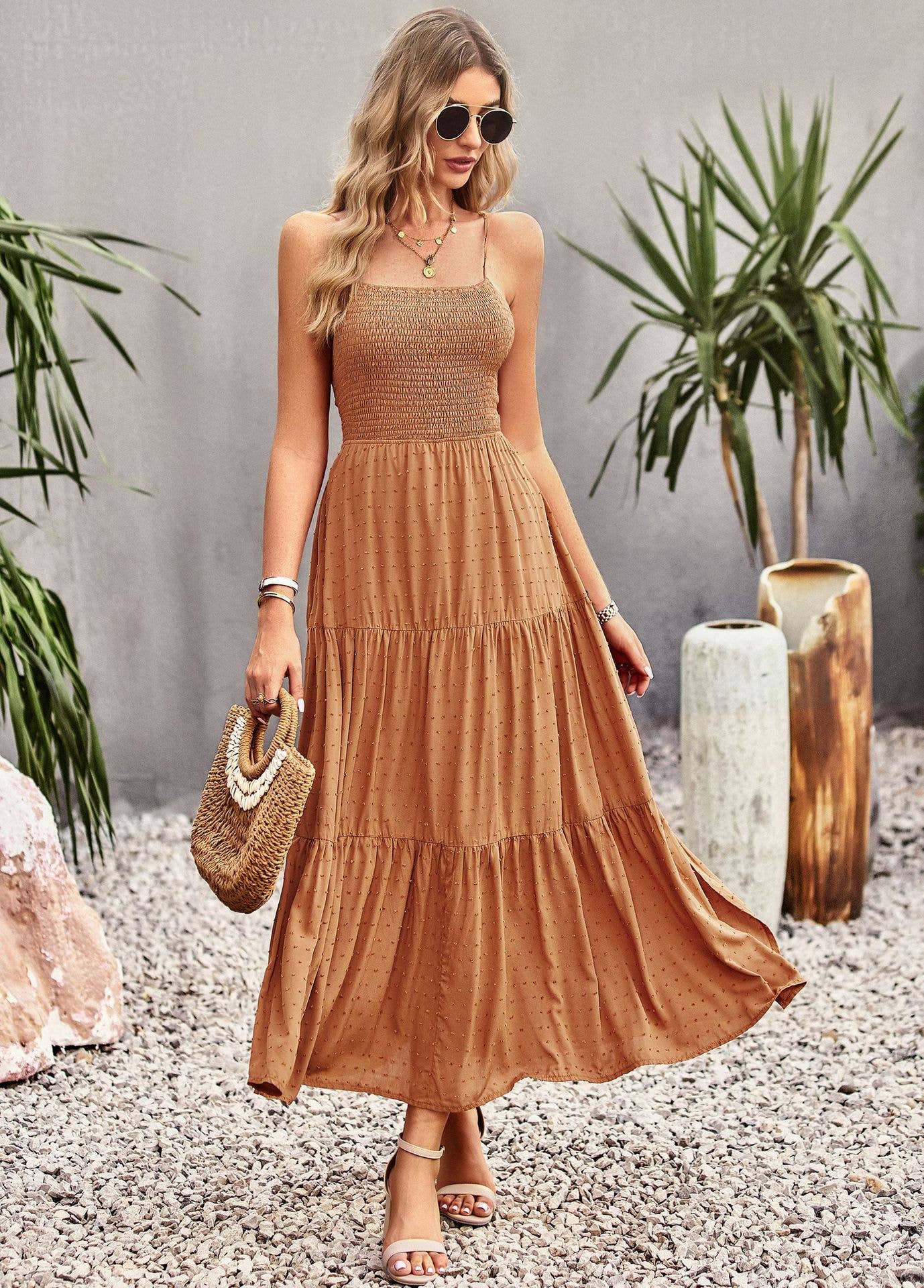 Play with elegant temperament slip dress