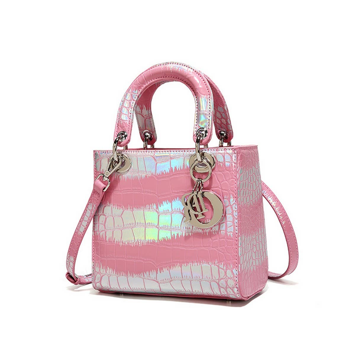 HIGH-QUALITY CROCODILE PATTERN WOMEN'S HANDBAG_CWAB3623