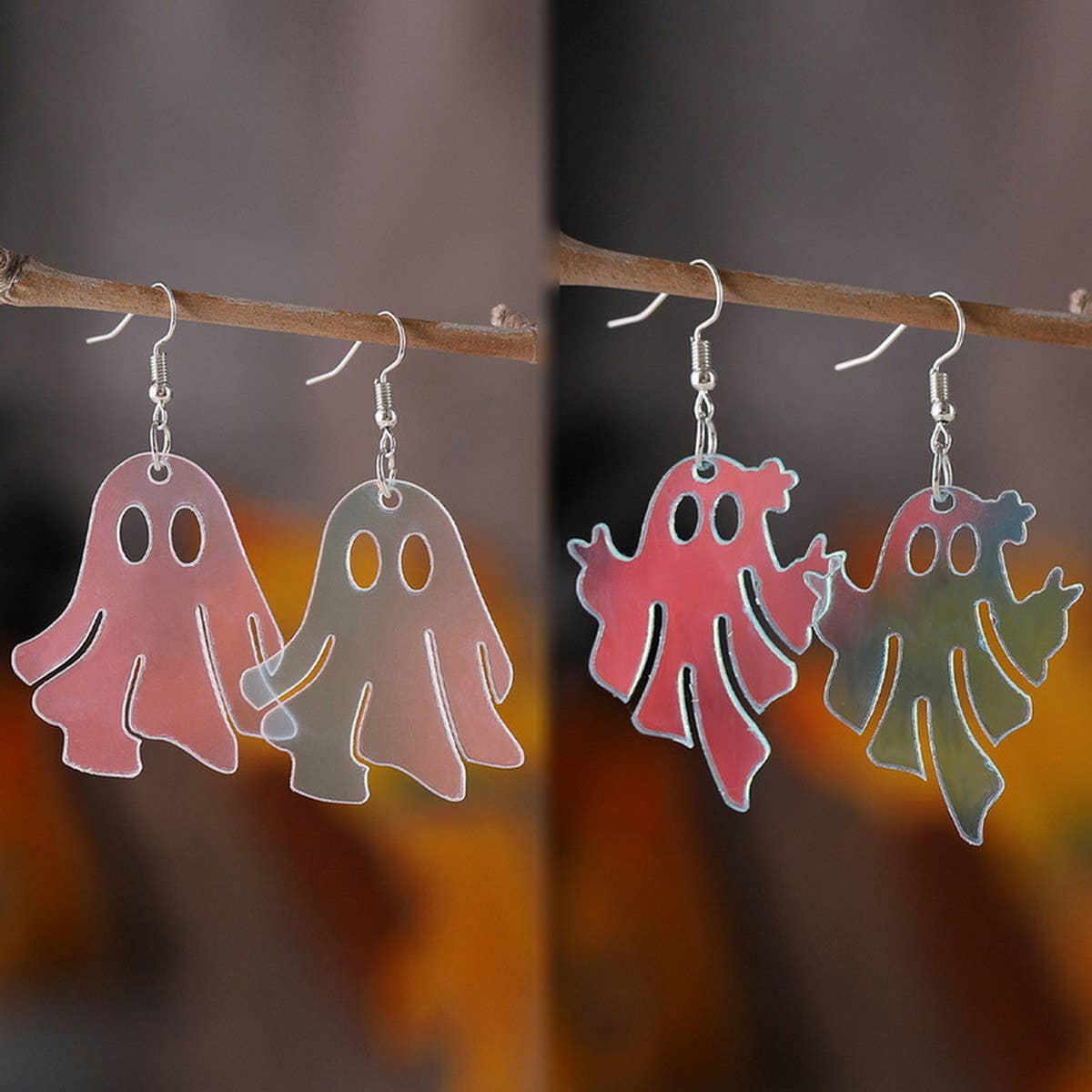 HALLOWEEN GHOST GOTHIC EARRINGS