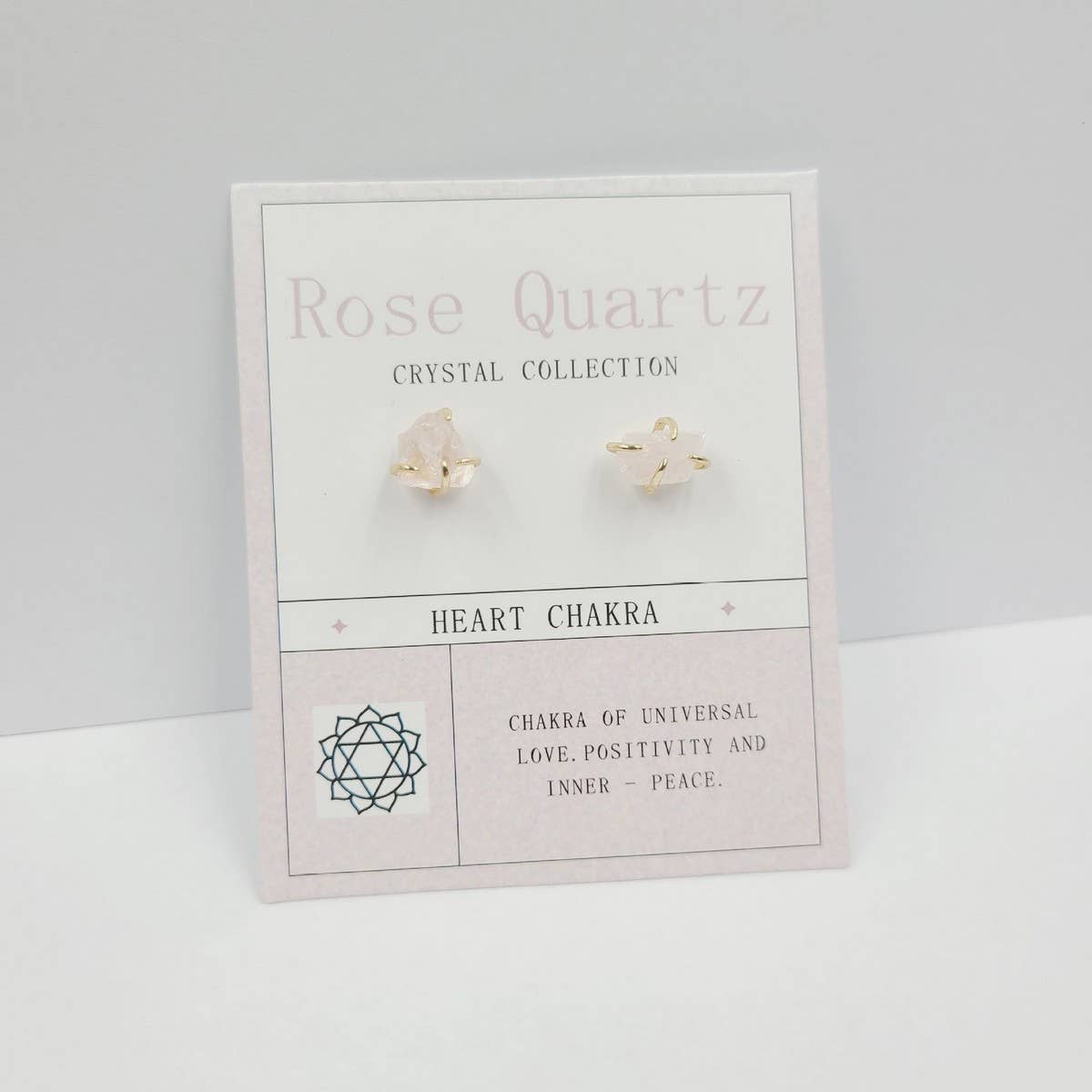 NATURAL STONE FOUR CLAW EARRINGS
