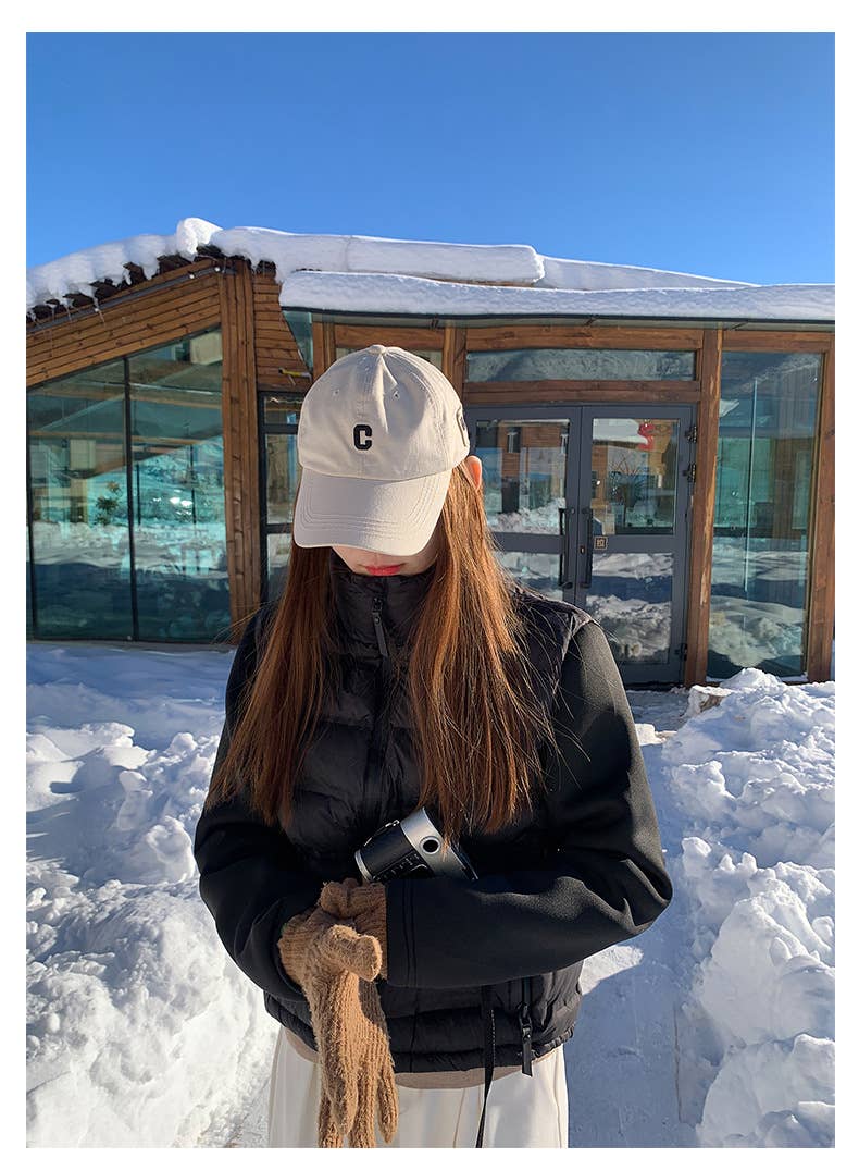 Slim short cotton jacket patchwork jacket