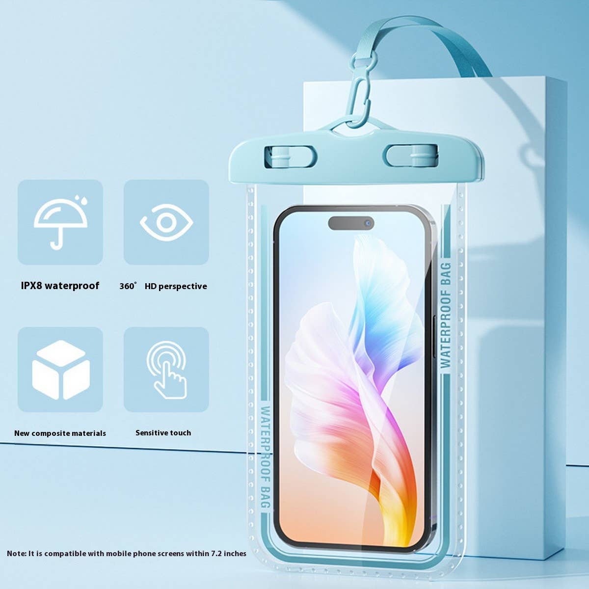 Waterproof Phone Case for Swimming -Touchscreen