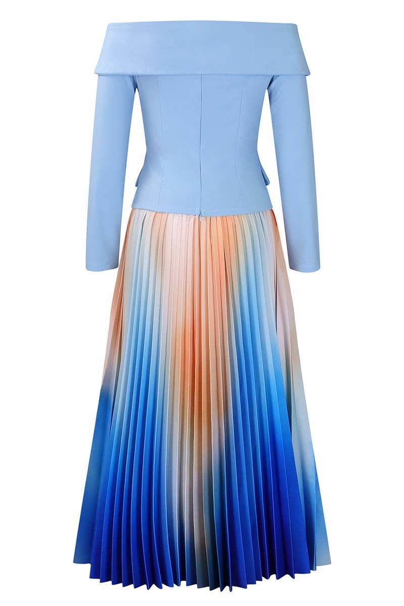 CWDMD01263_2025 WOMEN ELEGANT SOLID COLOR HALF SLEEVE DRESS