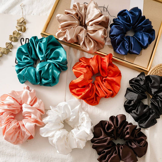 LARGE SATIN HAIRBAND CLOTH RING HAIR ACCESSORIES_CWAHA4166