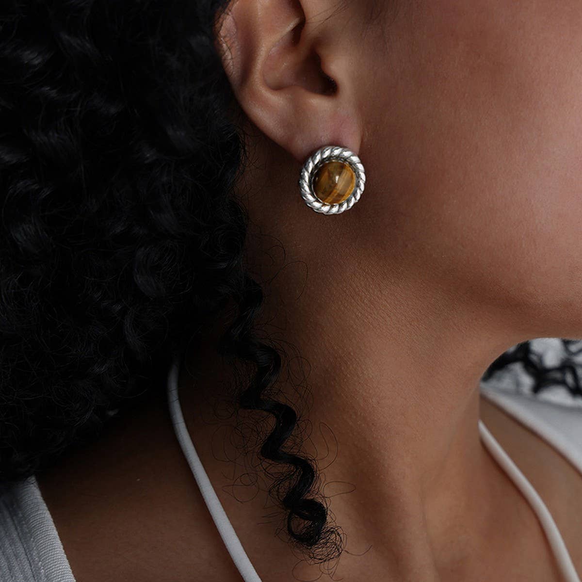 TURQUOISE VINTAGE PENDANT EARRINGS NECKLACE