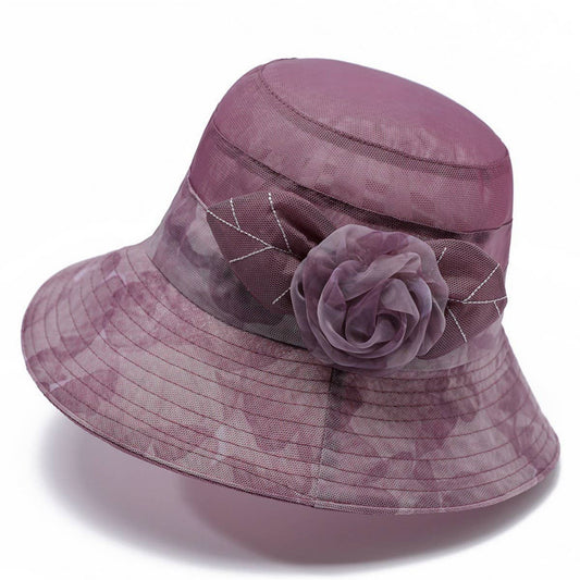 SUMMER TRAVEL ICE SILK SUN HAT_CWAH1488