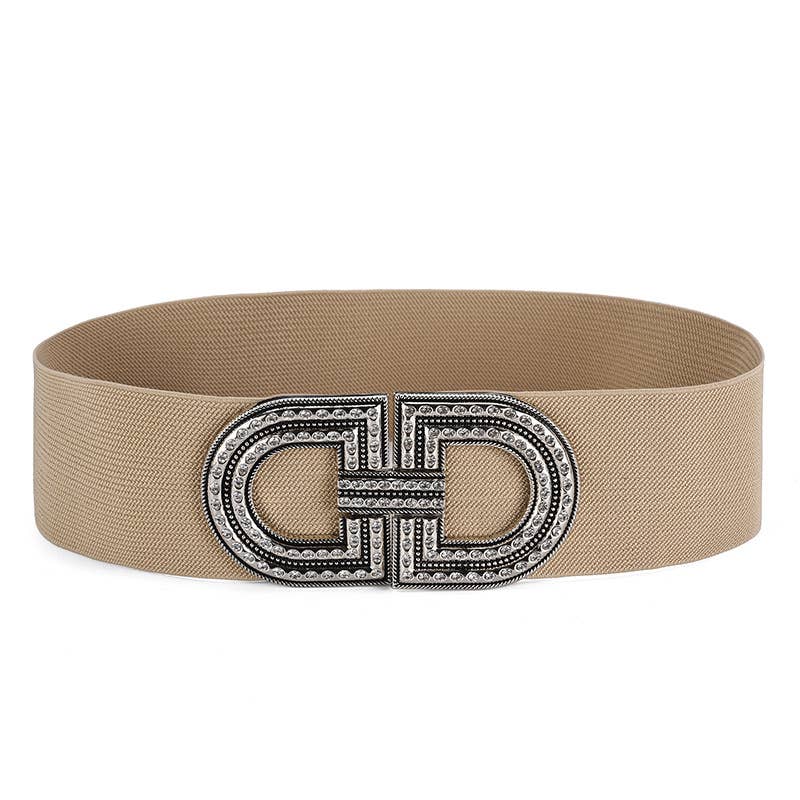 Diamond-encrusted versatile belt with diamonds