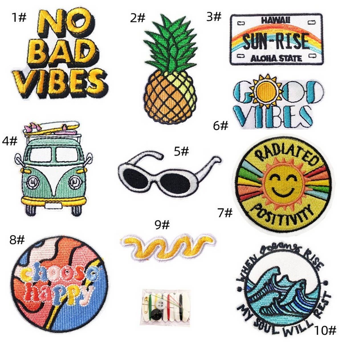 EMBROIDERED CARTOON PLANET EMBROIDERY PATCH