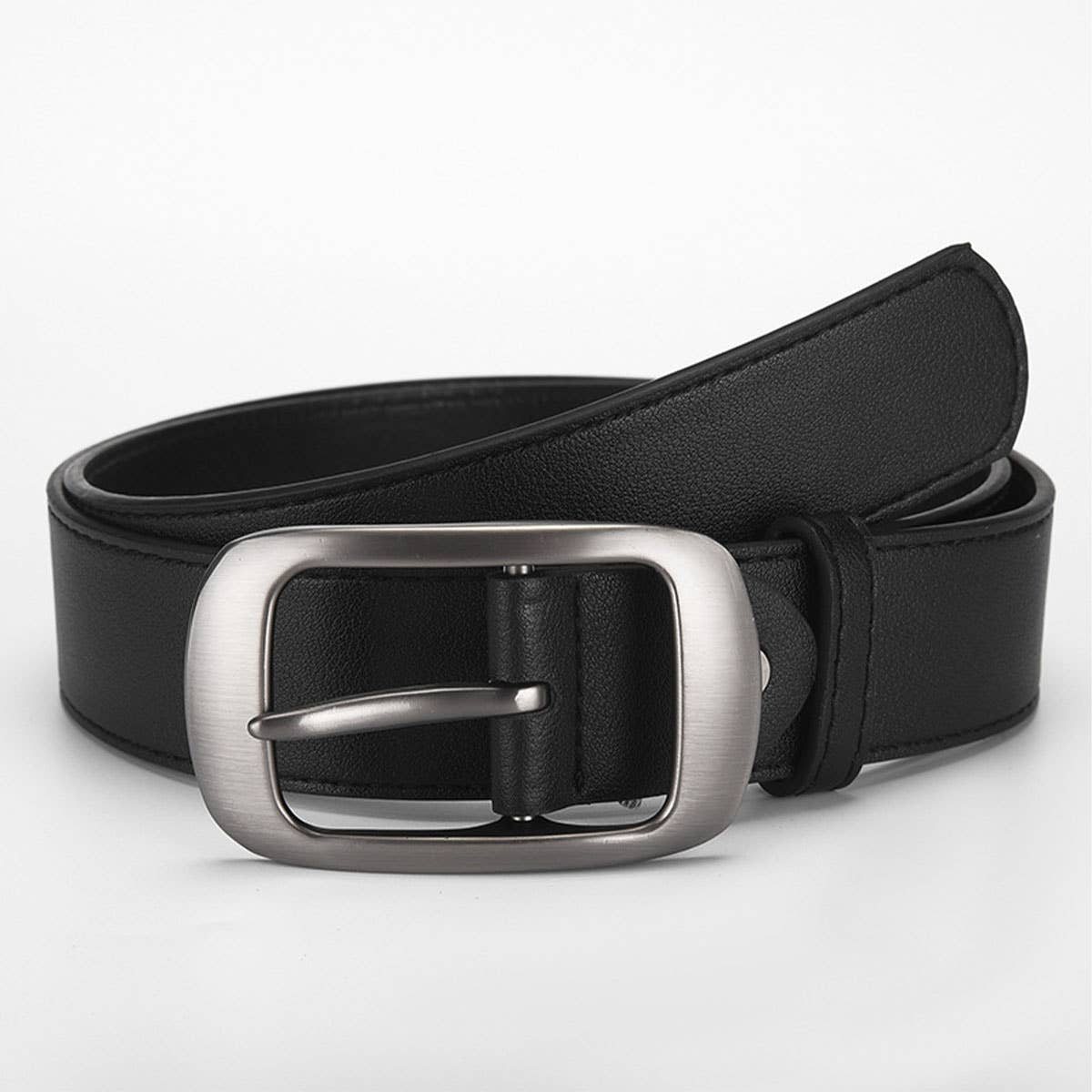 Superior sense with suit simple buckle buckle belt