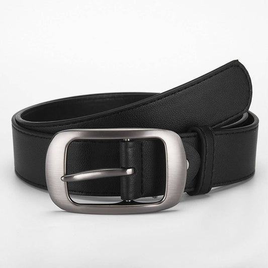 Superior sense with suit simple buckle buckle belt