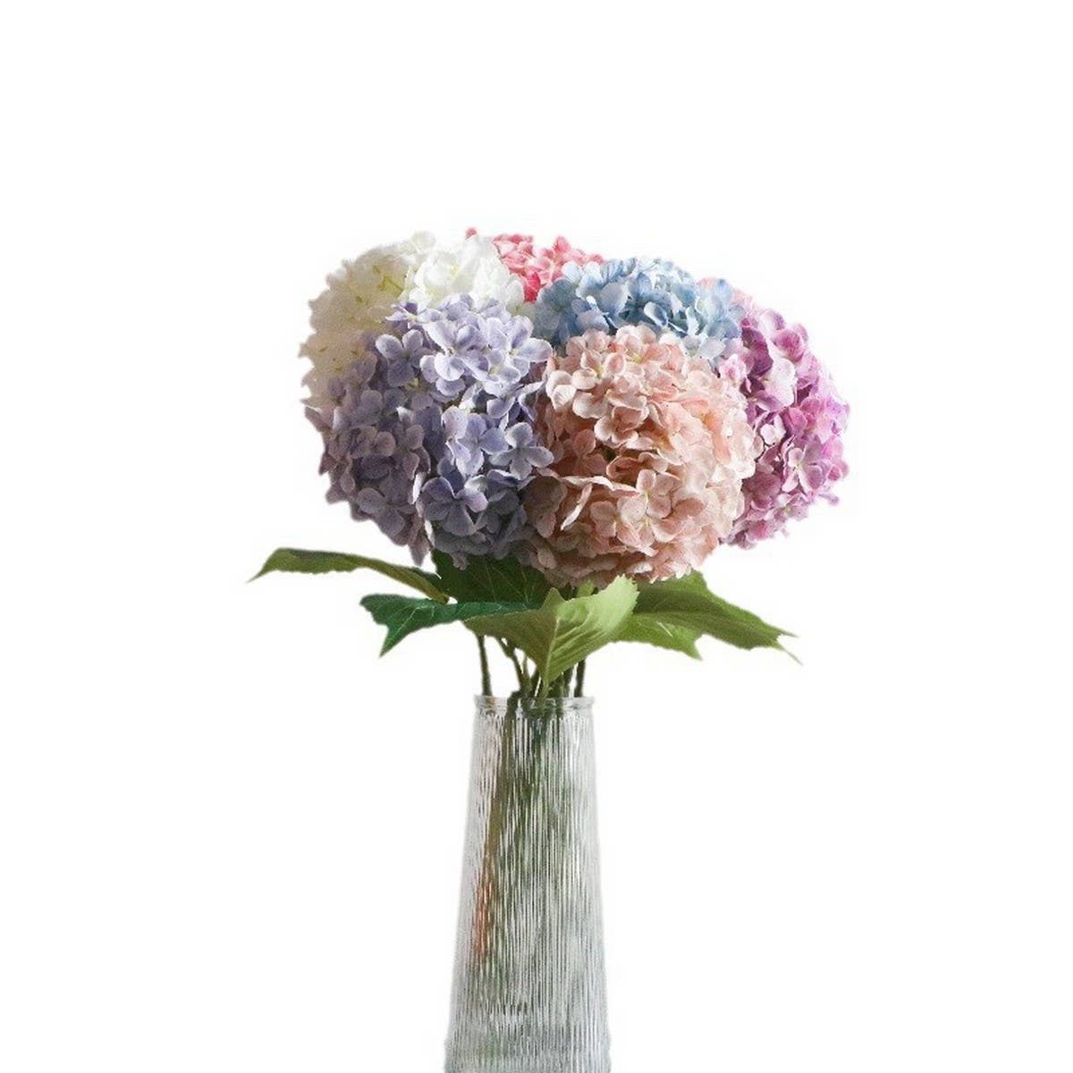 Faux Hydrangea Lollipop Flower for Wedding Decor