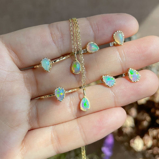 FRESH AND NATURAL CLAVICLE CHAIN RING SET