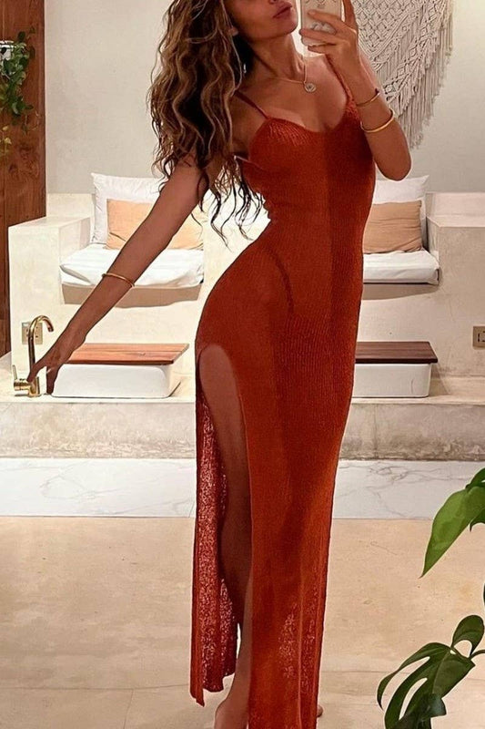 CWDMD5312_BEACH HOLIDAY SUPER FAIRY KNITTED DRESS