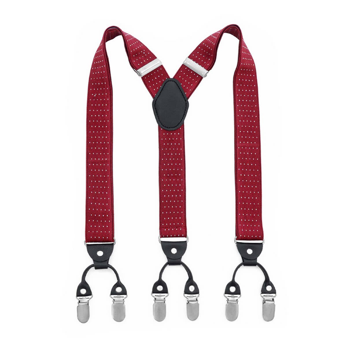 MEN TROUSERS SUSPENDERS 6-CLIP SUSPENDER CLIP