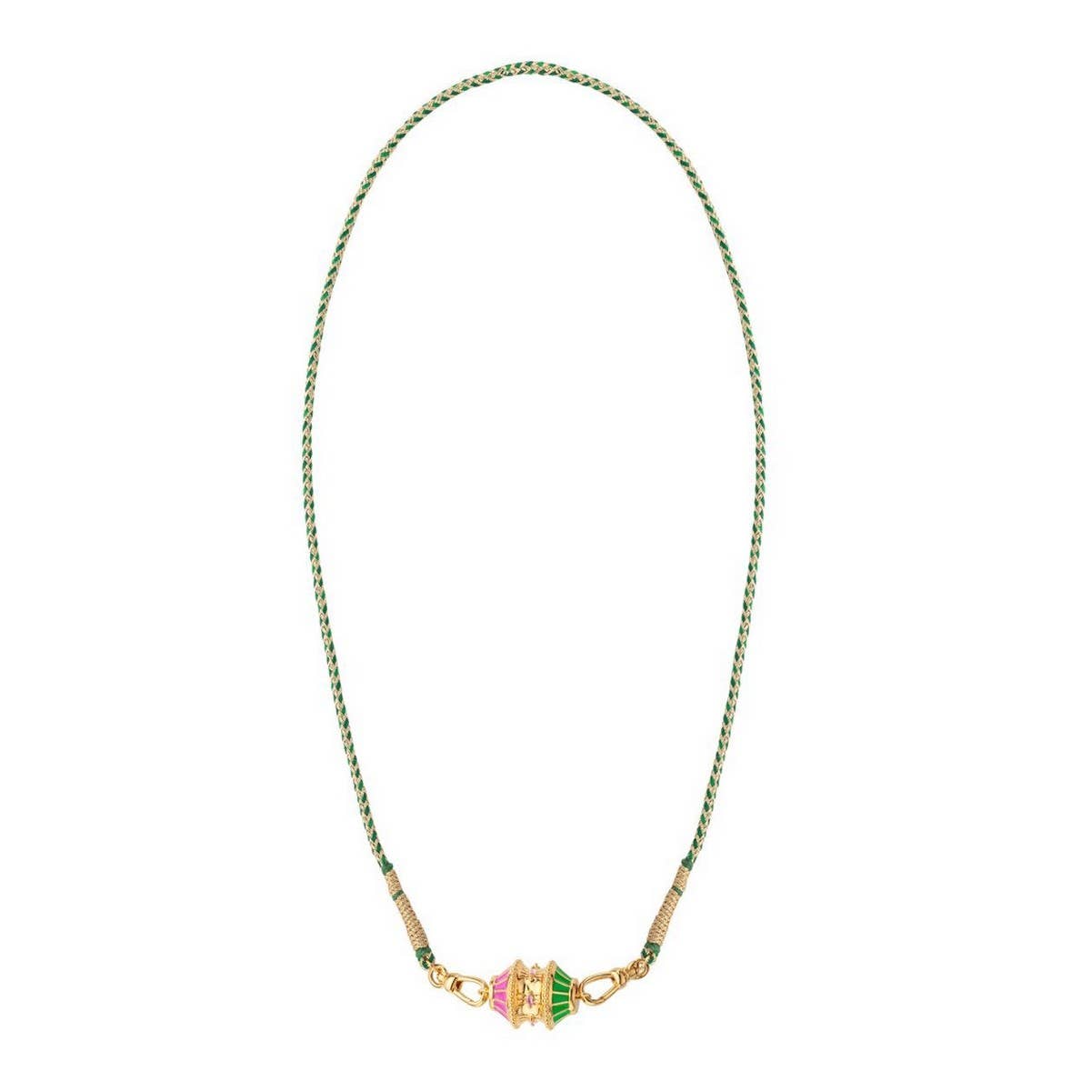 CREATIVE DOPAMINE TWIST IRREGULAR NECKLACE