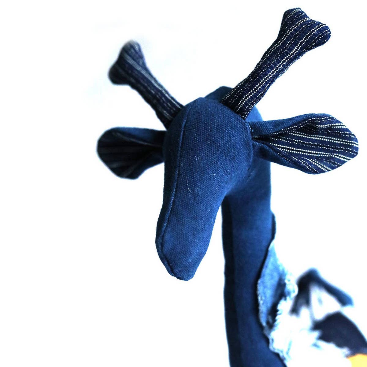 Handmade Indigo Dyed Cloth Animal Plush Doll