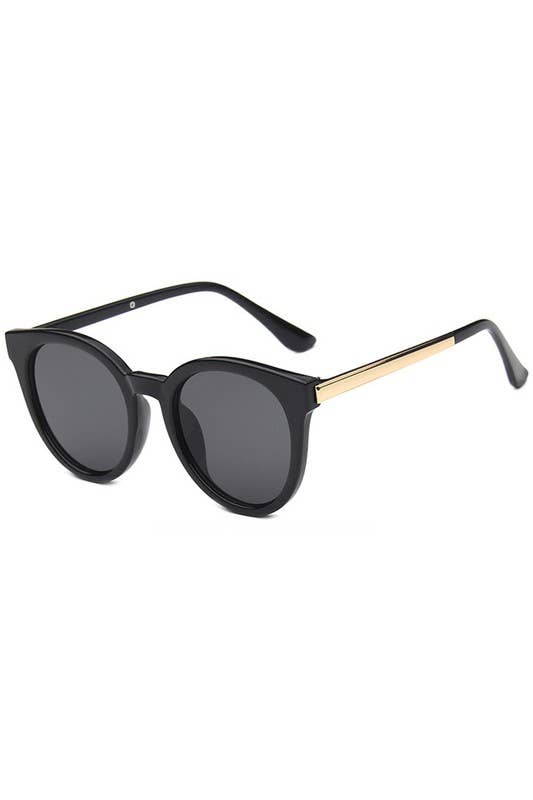 TRENDY FASHION ROUNDED SUNGLASSES
