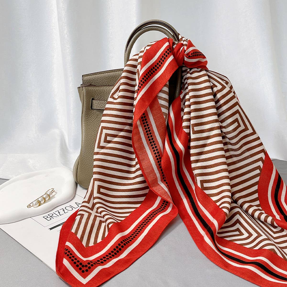 Autumn Winter Scarf - Stylish Irregular Shawl_CWASC0902