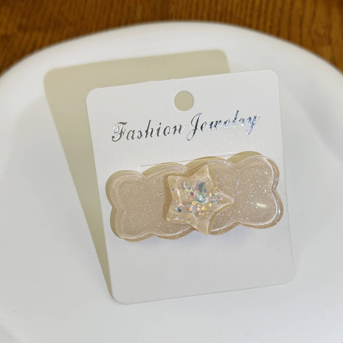 Ice-penetrating five-pointed star hair clip