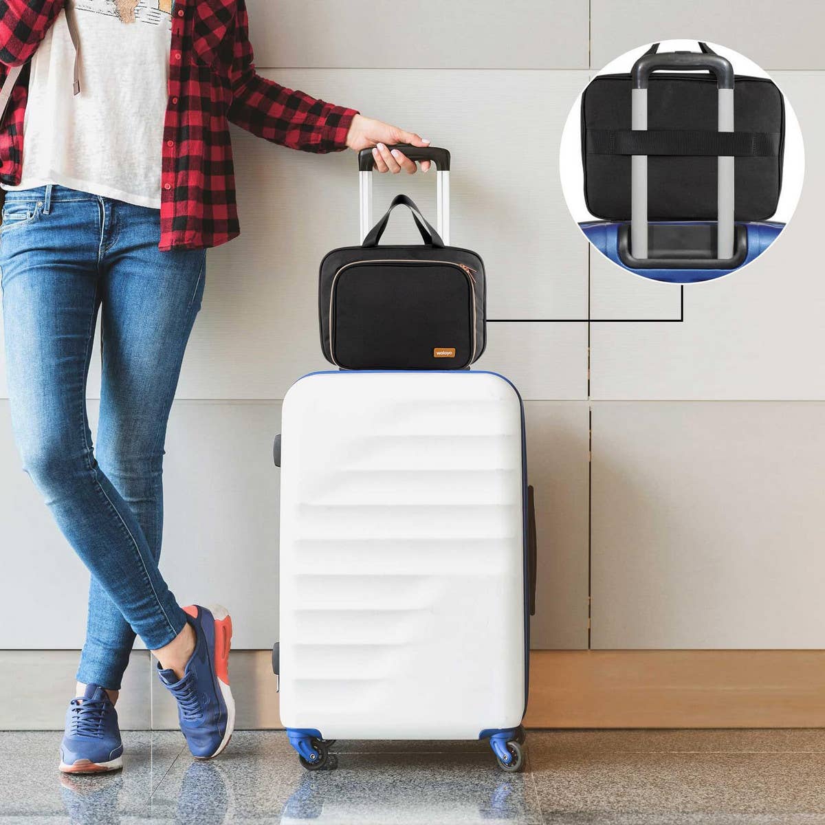 FASHIONABLE PORTABLE TOILETRY BAG TRAVEL BAG_CWAB2369