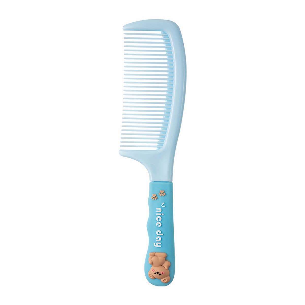 HOME SILICONE HANDLE CUTE CARTOON COMB