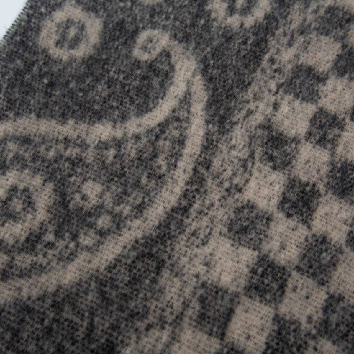 Paisley Jacquard Scarf ??Unisex Winter Shawl Wrap_CWASC0862