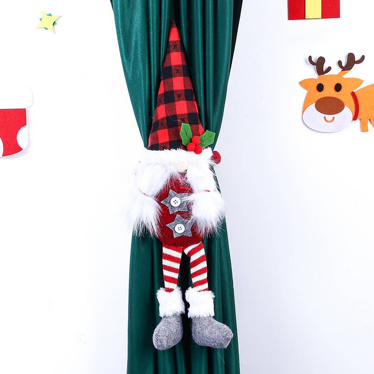 FOREST OLD MAN FACELESS DOLL CHRISTMAS DECORATION