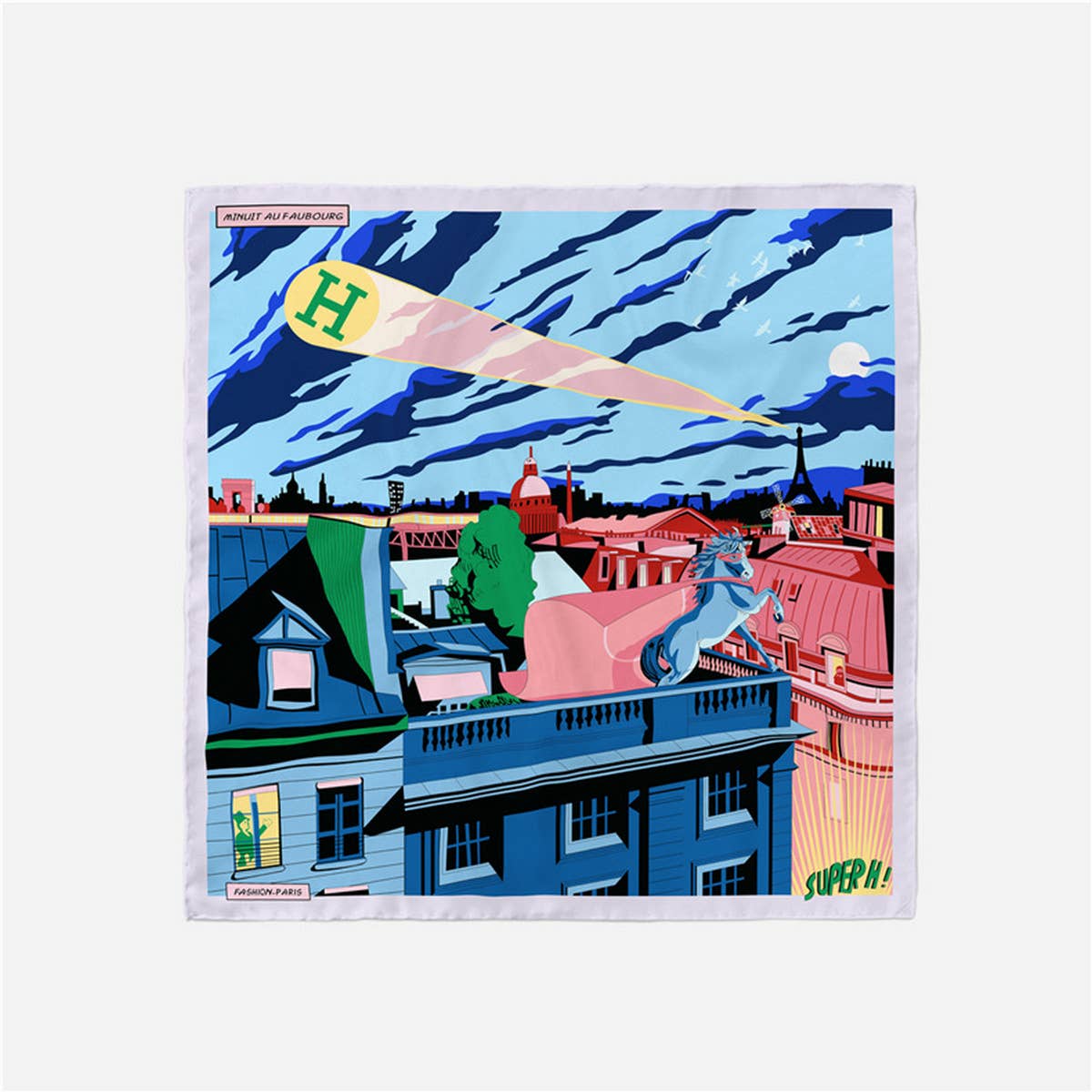 Trendy Scarf - Floral Print Multi-Function Neck