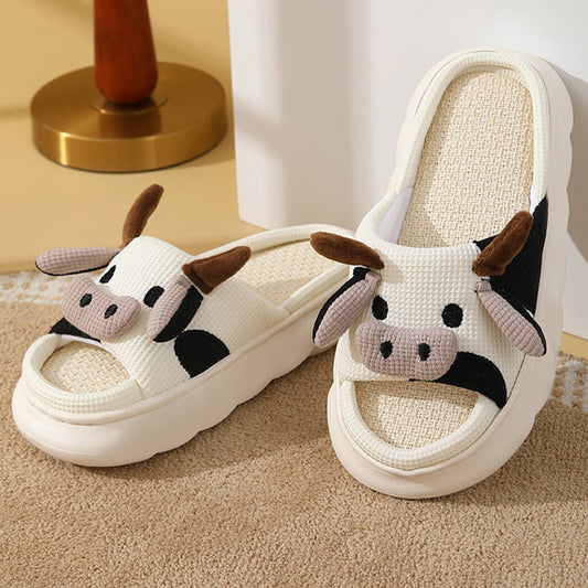 HOME CUTE CARTOON NON-SLIP SLIPPERS