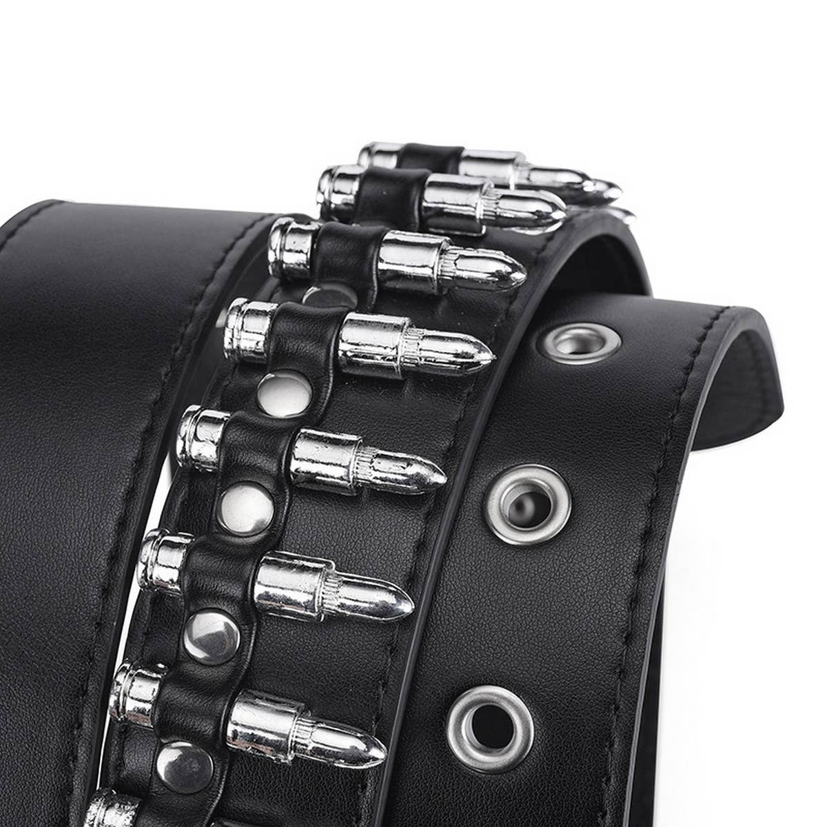 FASHIONABLE PERSONALITY INLAID PUNK BELT_CWABE0576
