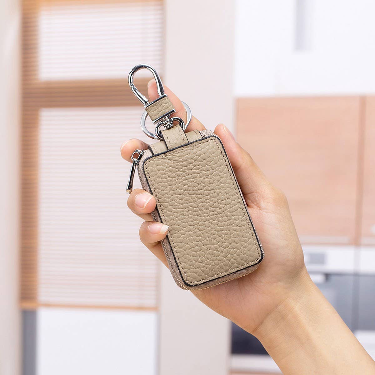 Men¡¯s Leather Key Holder ? Universal Car Case_CUAB00377