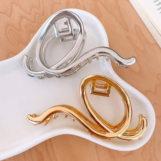 SIMPLE IRREGULAR METAL HAIRPIN_CWAHA2340