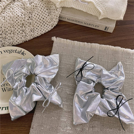 BOW LACE HAIRBAND LEATHER HAIR ROPE HEADDRESS_CWAHA3710