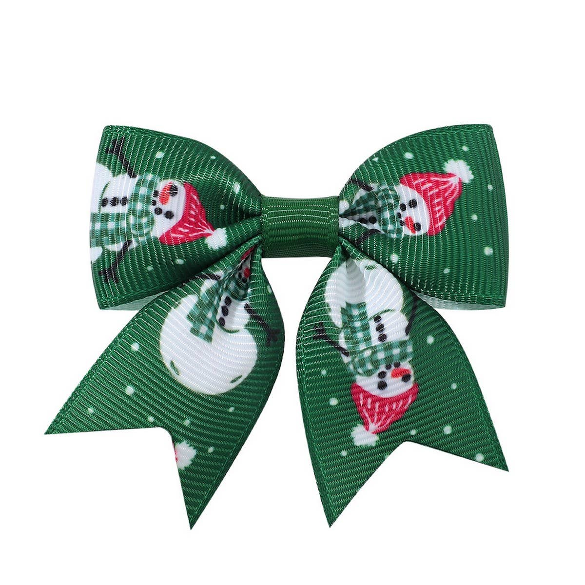 Girls¡¯ Xmas Hair Clip with Reindeer & Snow