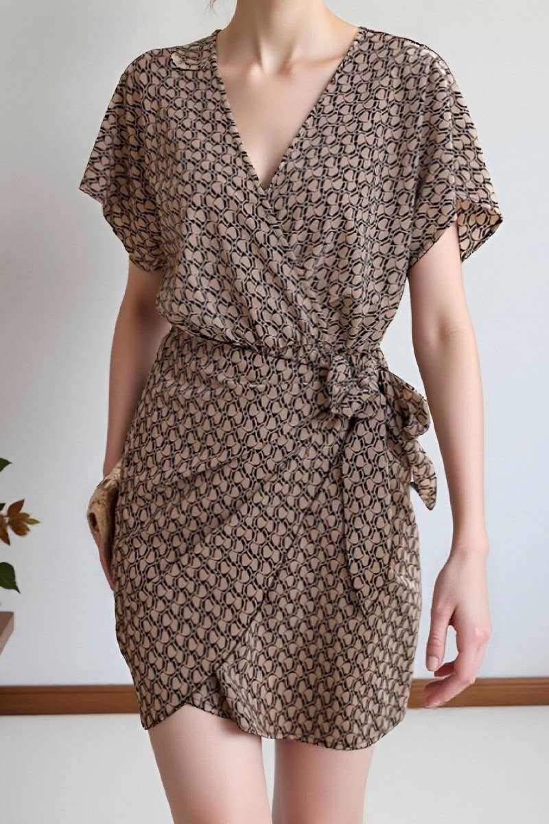 CWDSD10533_LITERARY RETRO ELEGANT RESORT STYLE DRESS