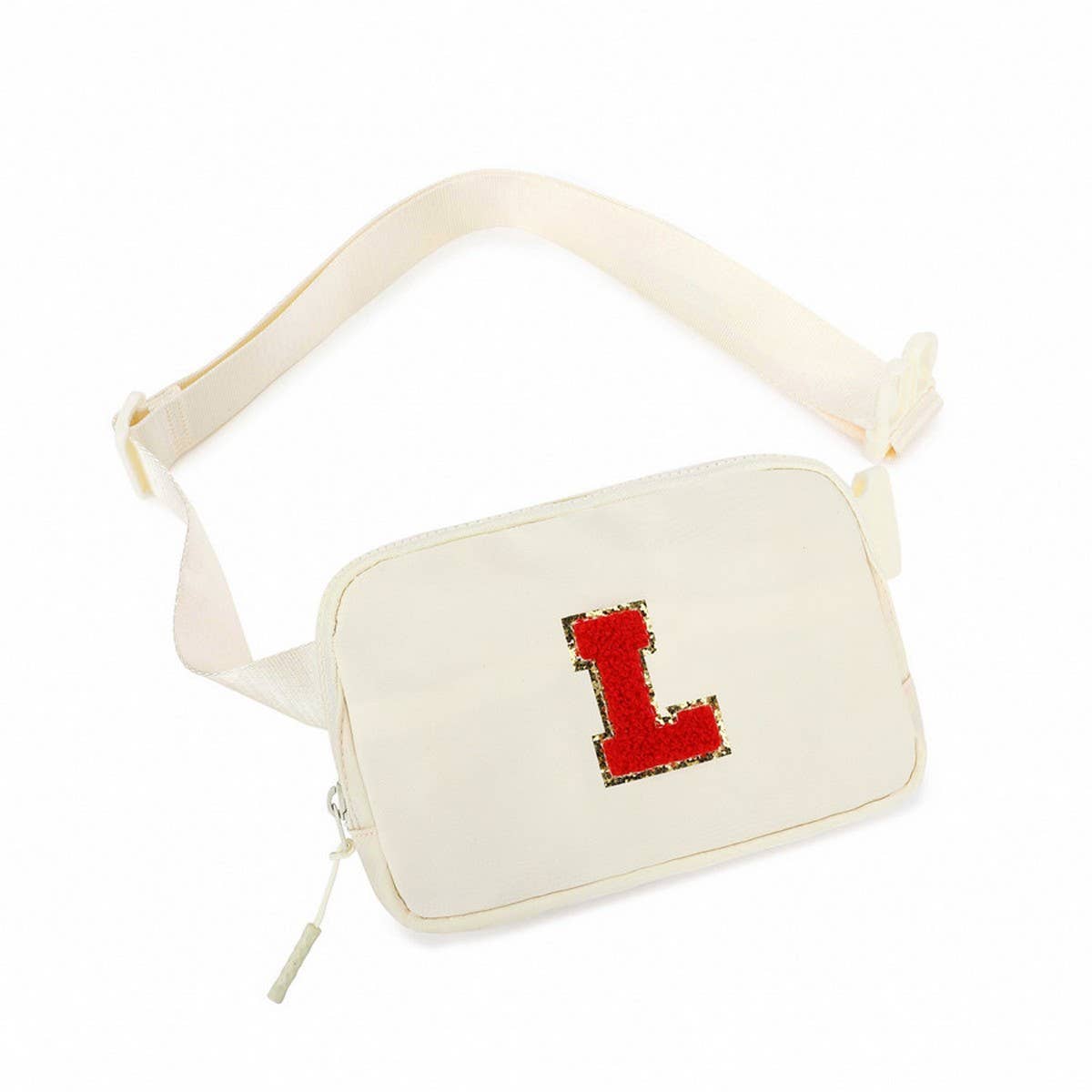 Sporty Fanny Pack??Chenille Letters & Nylon Fabric_CUAB0283