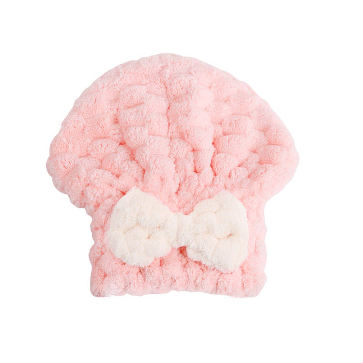 CWMM8340_CUTE QUICK-DRYING BOW SHOWER CAP